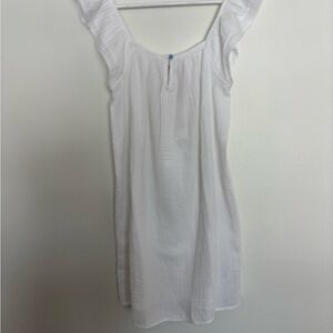 Vineyard Vines White Cap Sleeve Coverup
